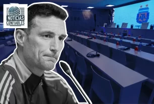 Un emotivo momento se vivió en la conferencia de prensa posterior al triunfo de Argentina sobre Uruguay en las eliminatorias mundialistas, cuando el periodista uruguayo Nicolás Falcón le hizo una pregunta al técnico argentino, Lionel Scaloni.